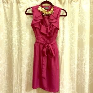 🎉🚫SOLD🚫Fuchsia Cocktail Dress - Only Worn Once