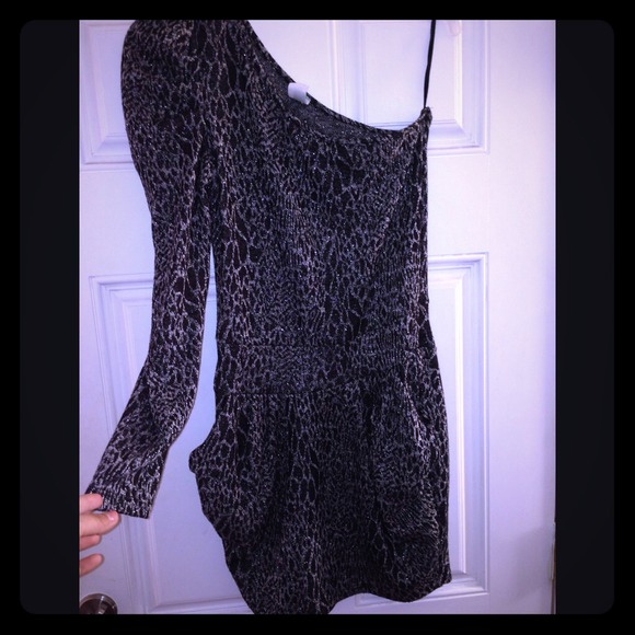 One Sleeve Dress