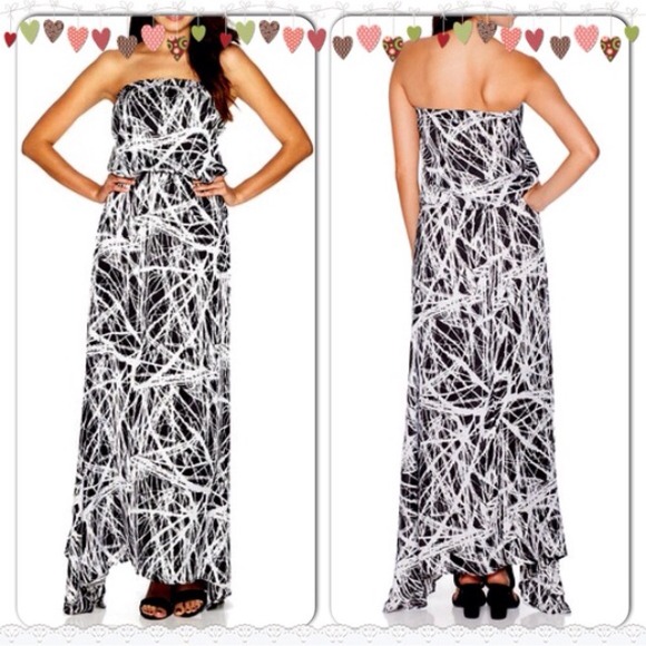 Unaluna Collection Printed Maxi Dress XS - Picture 3 of 3