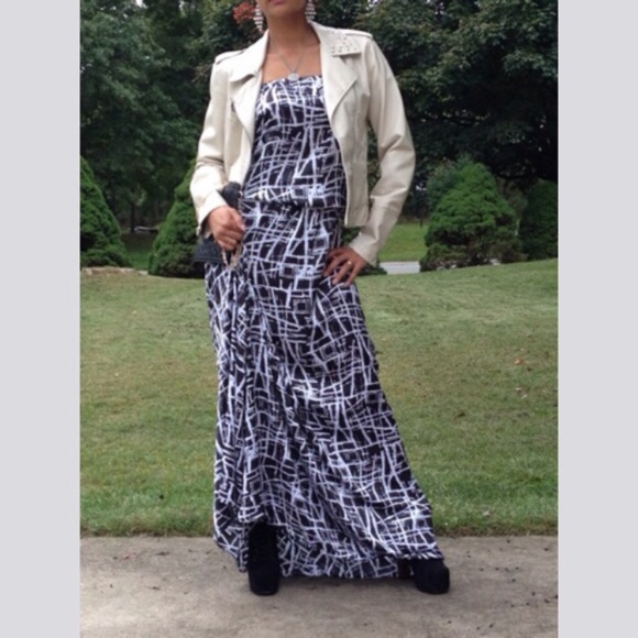 Unaluna Collection Printed Maxi Dress XS - Picture 2 of 3