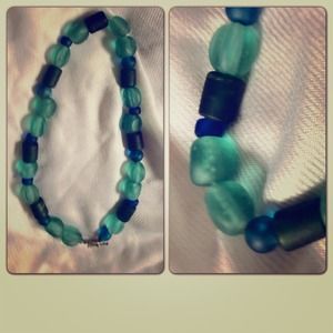 Sea glass necklace