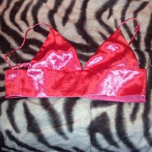 Never worn hot pink bralette