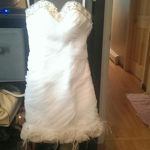 White prom/formal dress