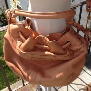Reserved Adrienne Vittadini brown leather satchel