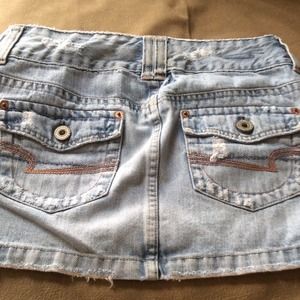 American eagle denim skirt