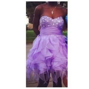 Beautiful purple homecoming dress! Only worn once!