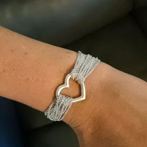Tiffany & Co. Jewelry - ✨HPx7✨ TIFFANY & CO multi strand heart bracelet Tiffany & Co. Jewelry - ✨HPx7✨ TIFFANY & CO multi strand heart bracelet