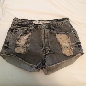 High wasted shorts