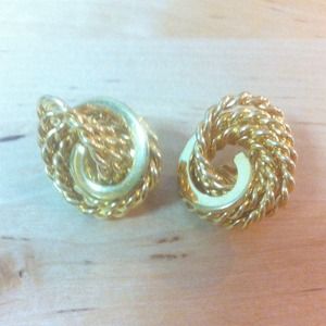 Vintage Monet Clipped earrings