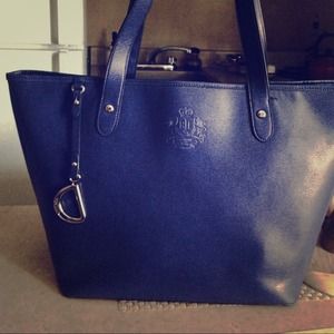 👜 Lauren by Ralph Lauren tote bag-royal blue