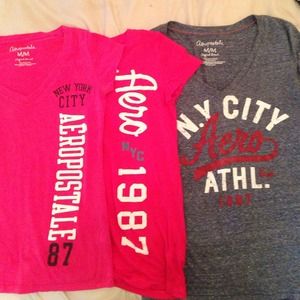 Bundle of three Aeropostale t-shirts