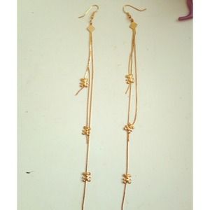 Teddy bear earrings!