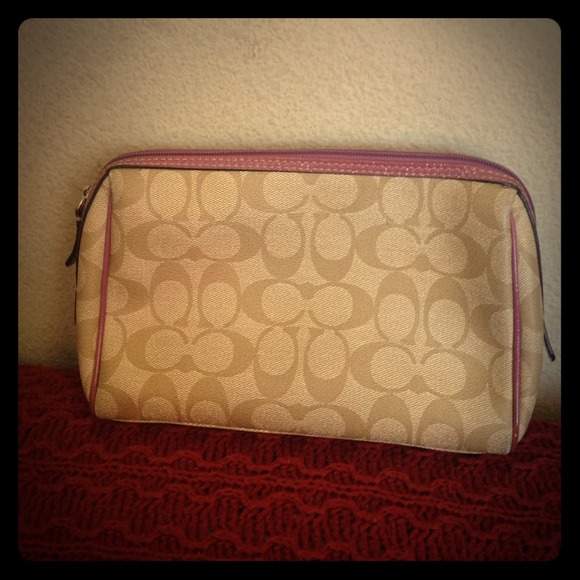 Coach cosmetic bag