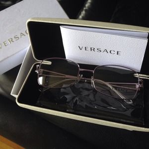 💯Authentic Versace purple eyeglasses