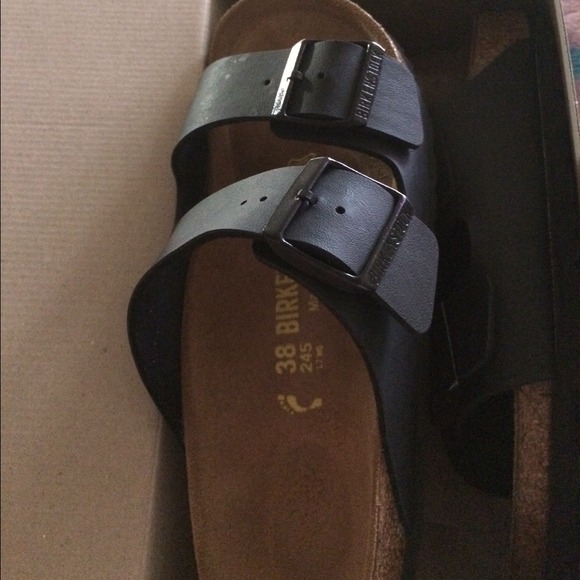Black birkenstocks