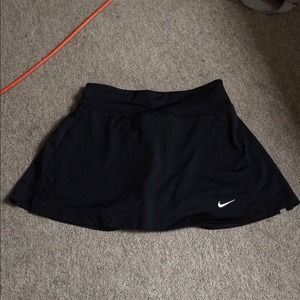 Black Nike Tennis Skirt