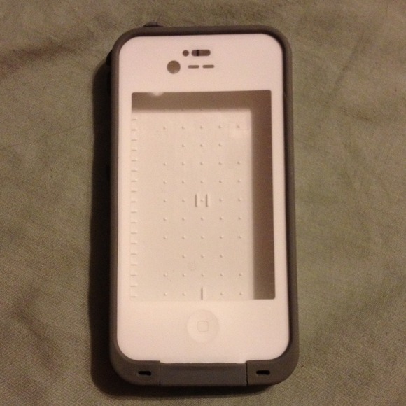 iPhone 4s white Lifeproof case. Mint condition!