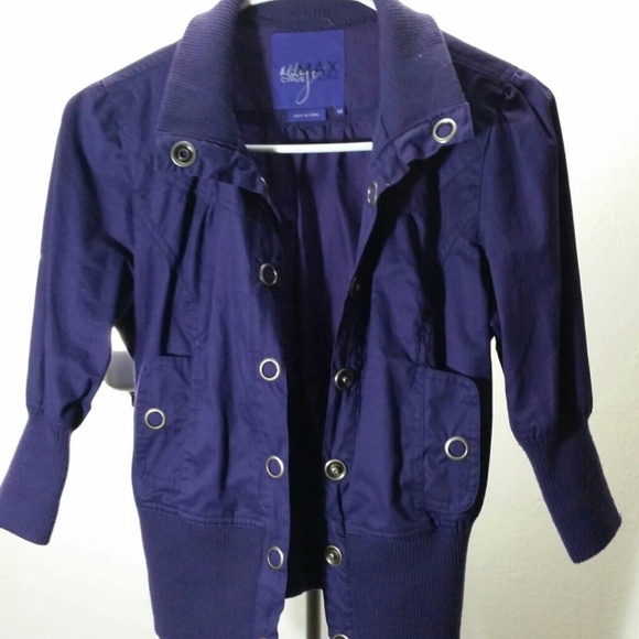 Stylish Purple Light Jacket
