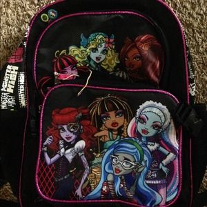 Monster High Backpack & lunch box