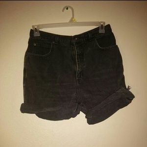 High waisted shorts