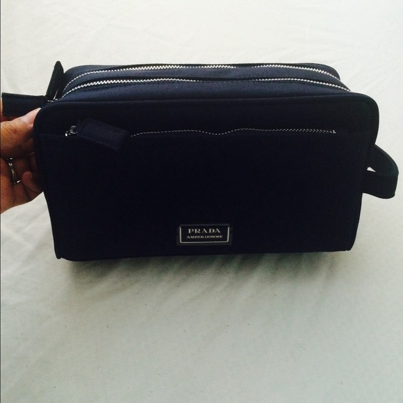 Prada makeup bag