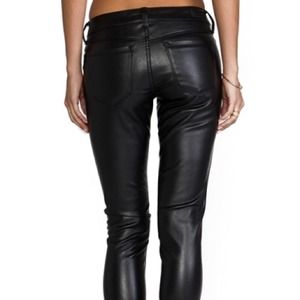 Black Faux Leather Pants 😍