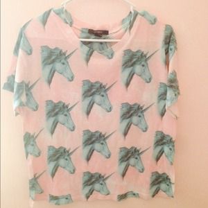 Forever 21 Unicorn T-Shirt