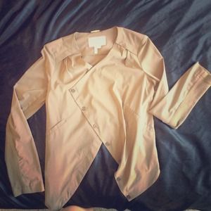 BCBGeneration Cropped Blazer Bundle w Blue Romper