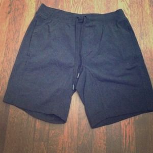 Men's black lululemon shorts