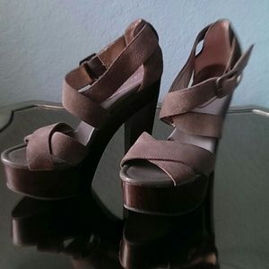 BCBGeneration Scooter platform heels