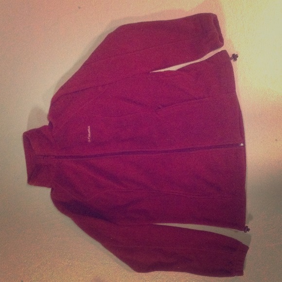 Large fleece Columbia jacket