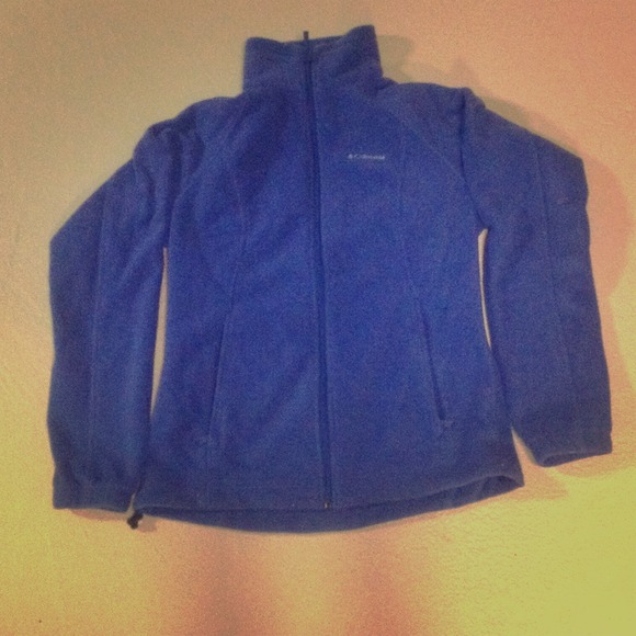 Purple lotus fleece Columbia jacket