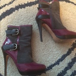 Purple and Grey boots!!!!!!