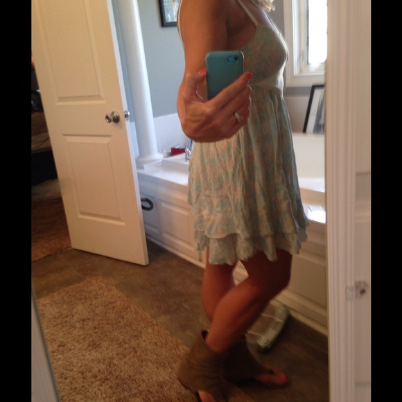 Free People Ruffle Dress - Picture 2 of 2