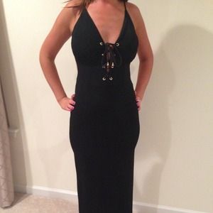 Black gown