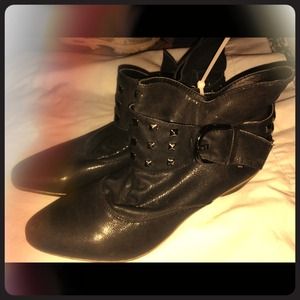 Studded boots