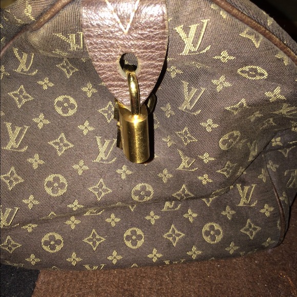 Authentic Louis Vuitton Speedy Mini Lin 30 - Picture 2 of 4