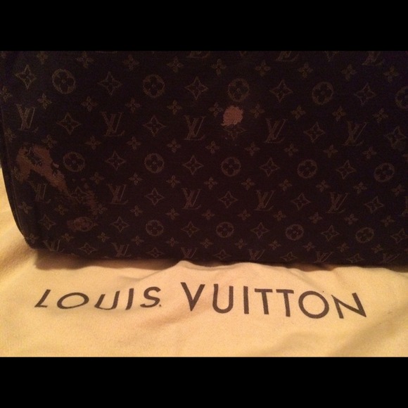 Authentic Louis Vuitton Speedy Mini Lin 30 - Picture 4 of 4