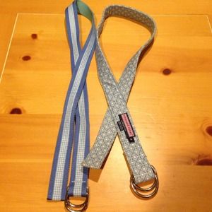 Vineyard vines golf ball belt,Eliza B blue belt.