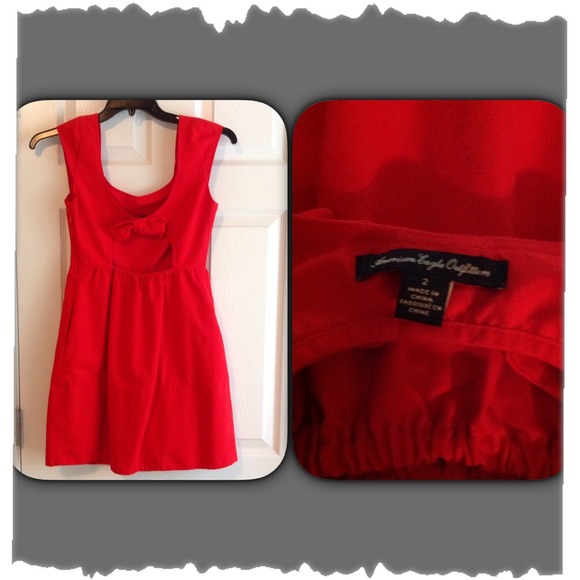 #36  πRED AMERICAN EAGLE DRESS π - Picture 2 of 2