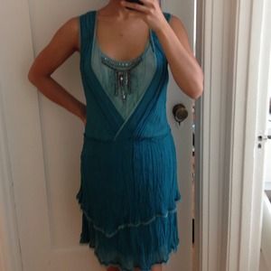 Beautiful turquoise Lux Dress