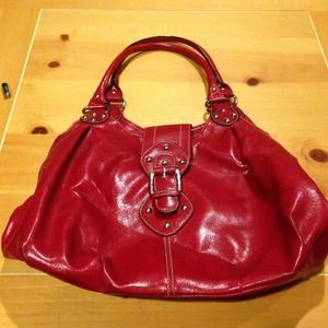 St Johns Bay red purse.