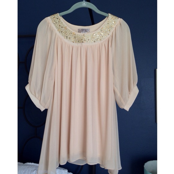 Blush Pink Blouse