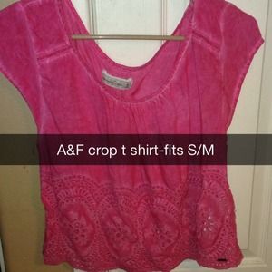 Abercrombie and Fitch embroidered tee