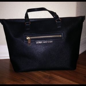 Juicy couture black leather bag