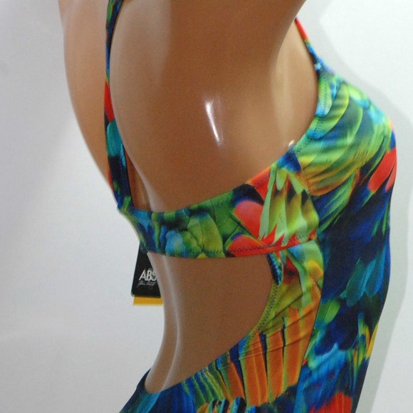 $$SOLD$$NWT$125 ABS by Allen Schwarts Swimsuit - Picture 3 of 4