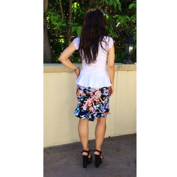 🔴 Chic flower print skirt LAST ONE - Picture 4 of 4