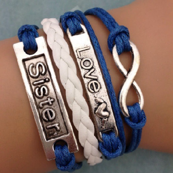 Jewelry - Forever sister love bracelets✨6 available✨