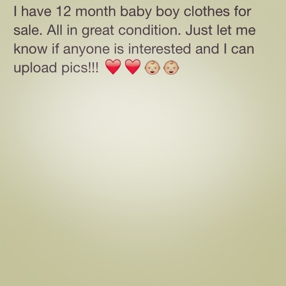 Baby boy clothes