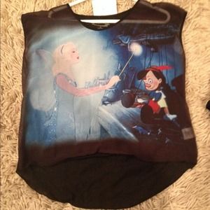 Disney Pinocchio High-Low Tunic